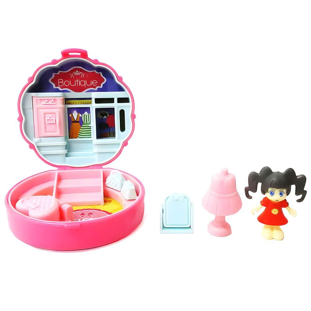 Figurina surpriza cu mini casuta, Fun Charm World | Noriel