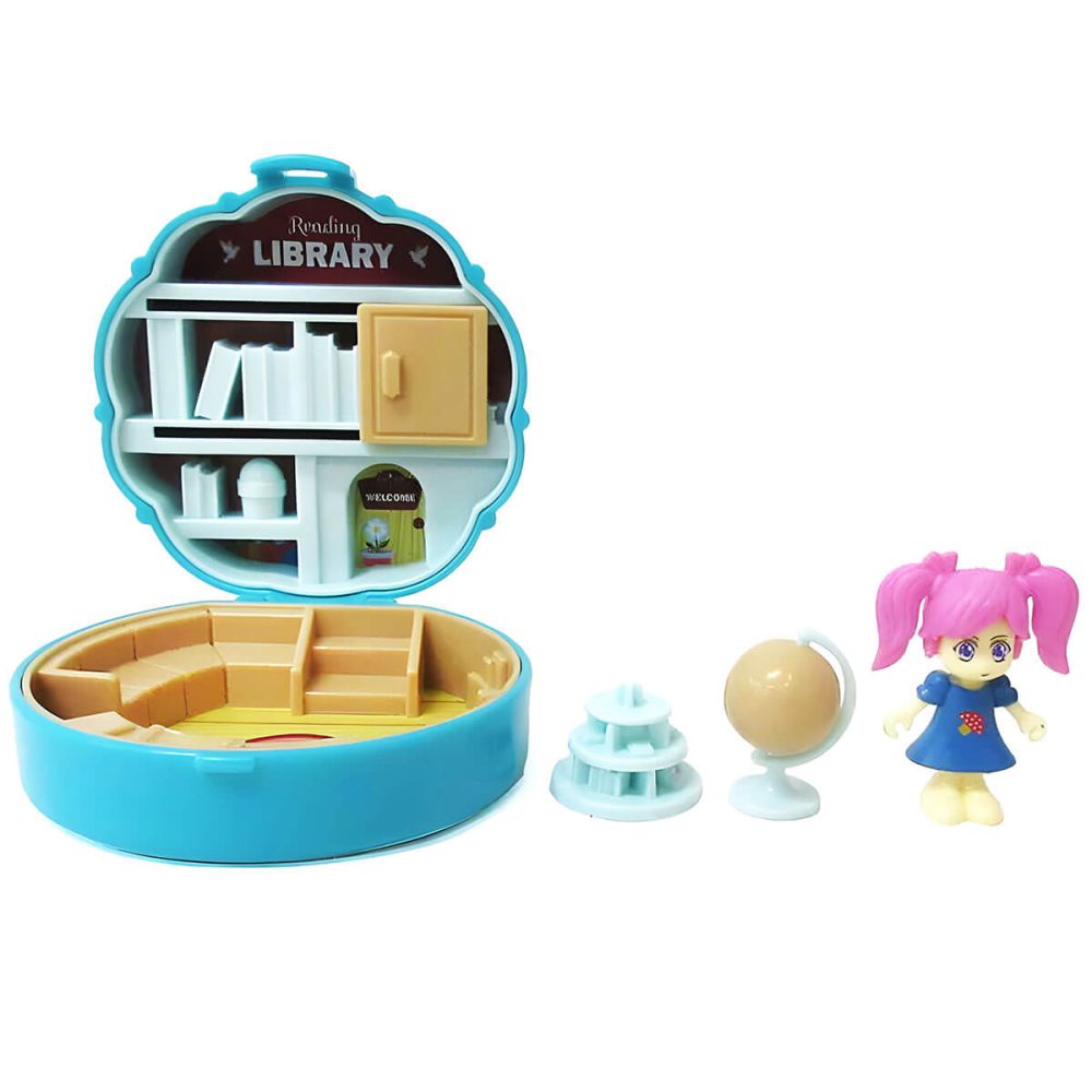 Figurina surpriza cu mini casuta, Fun Charm World | Noriel