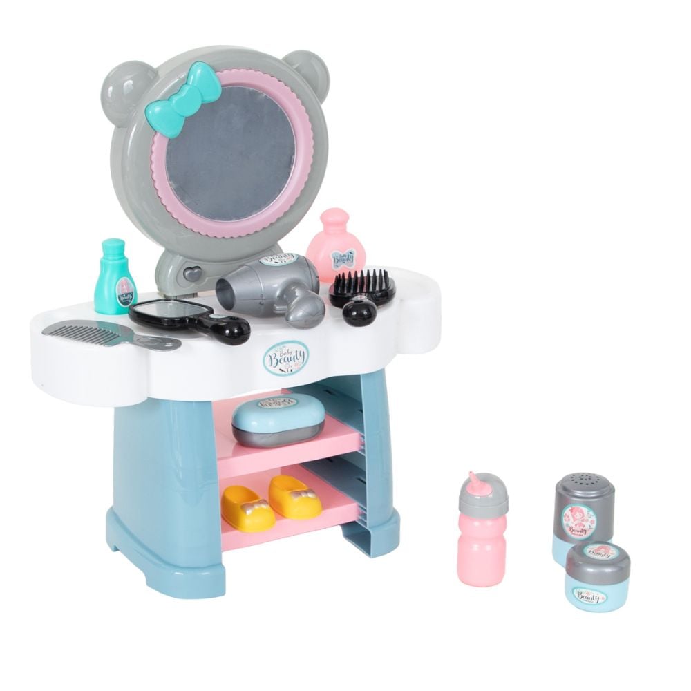 Set de joaca cu papusa Maia in oglinda, Bleu