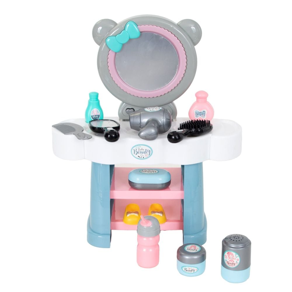 Set de joaca cu papusa Maia in oglinda, Bleu