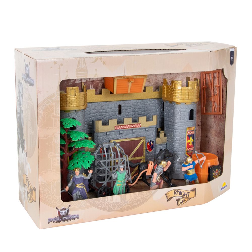 Set de joaca cu figurine, Paladin, La Castel