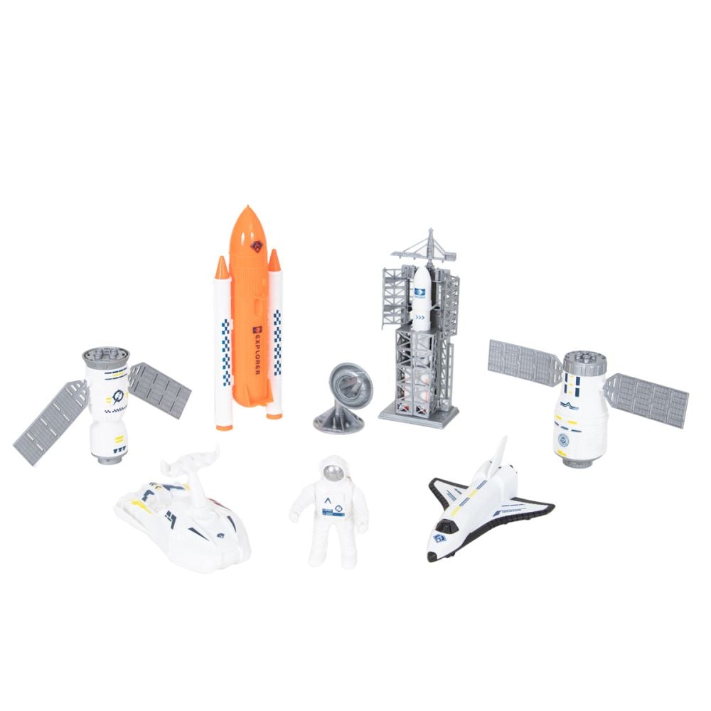 Set vehicule spatiale si astronaut, Racheta