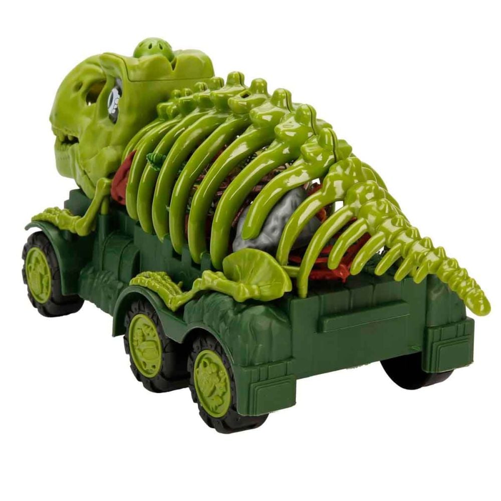 Transportator cu sunete si lumini, Crazoo, Dinosaur World