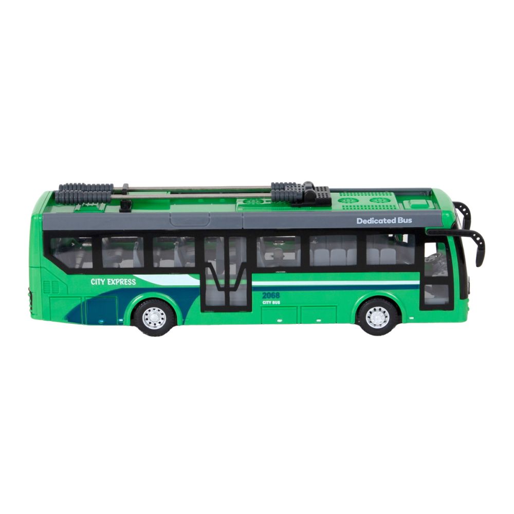 Troleibuz cu lumini si telecomanda, Suncon, City Bus, 1:32