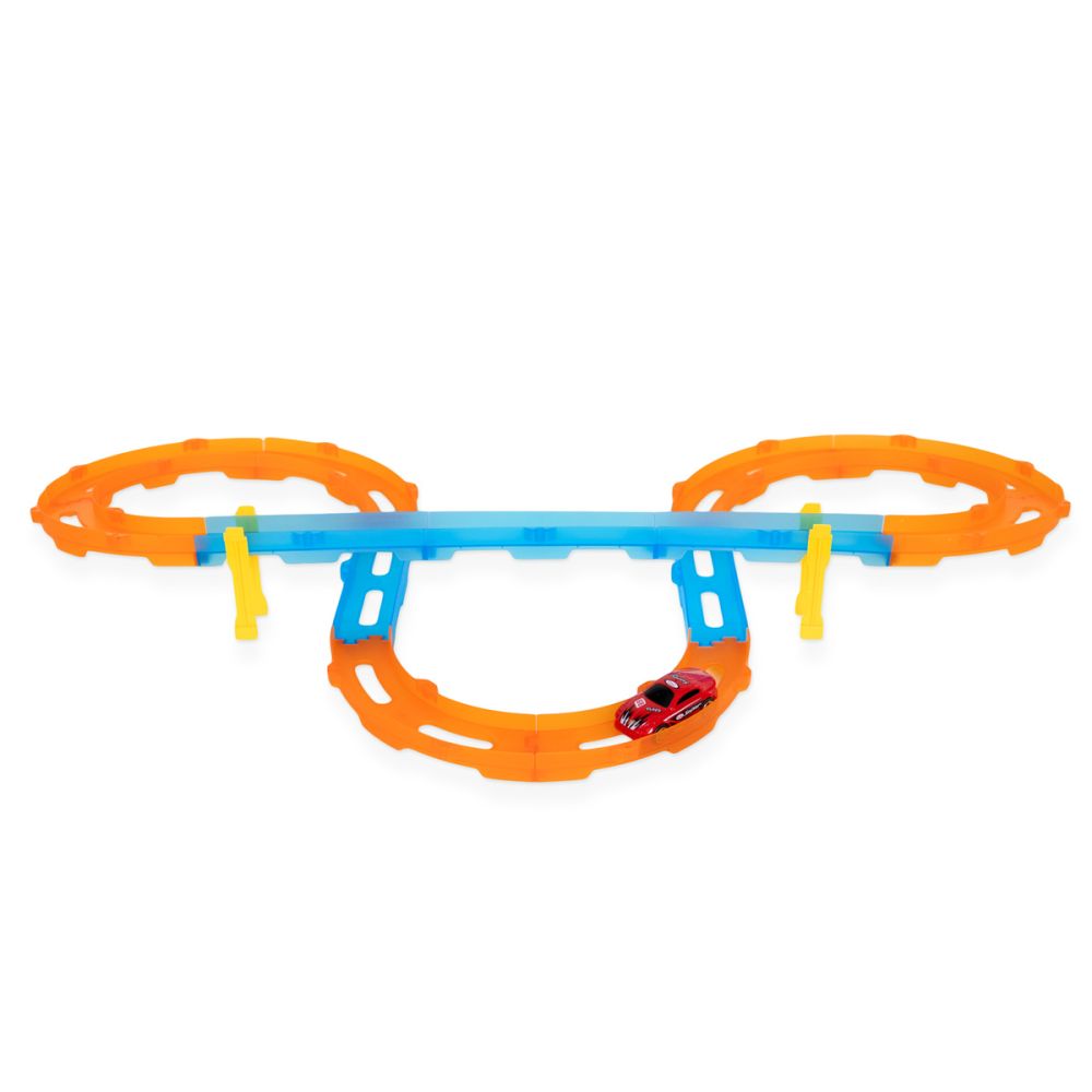 Set de joaca cu masinuta, Maxx Wheels, Track Set