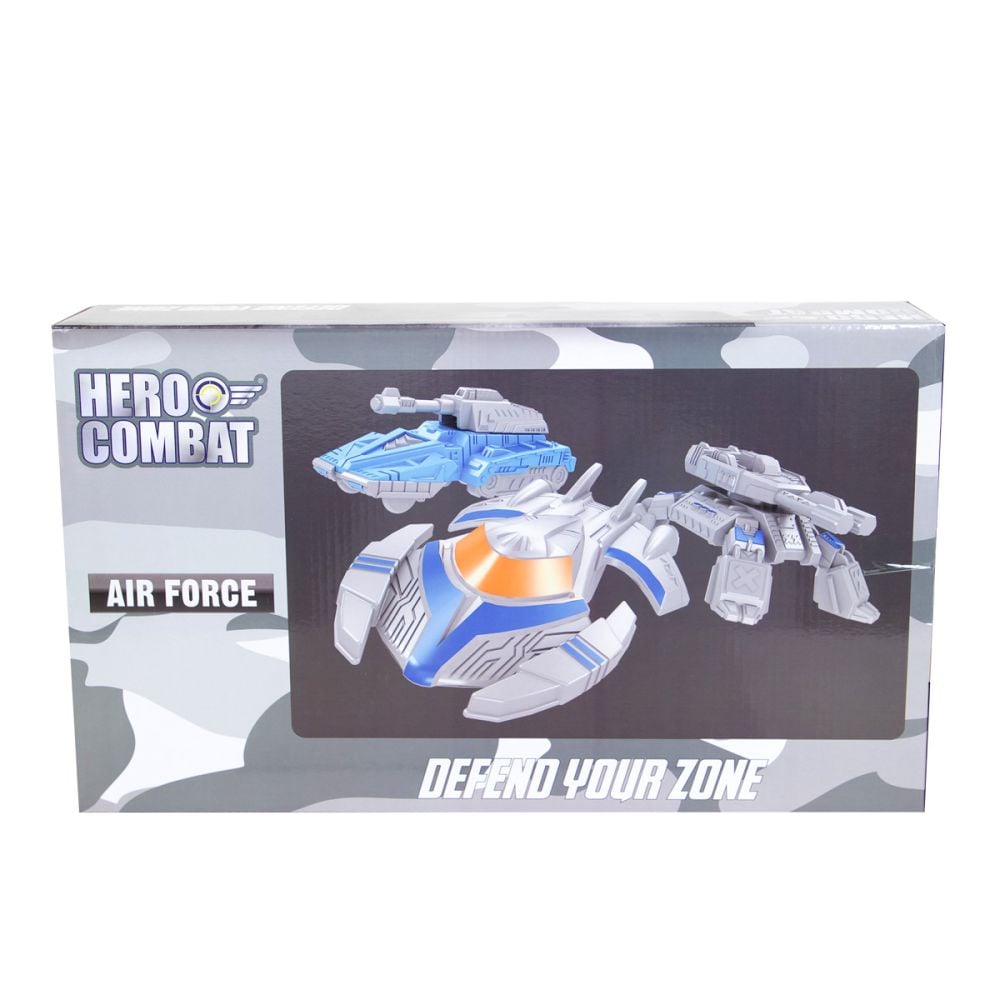 Set baza spatiala cu 5 vehicule, Hero Combat, Space Union