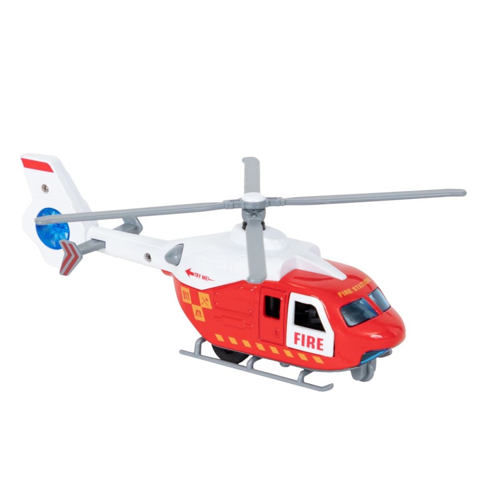 Elicopter de salvare cu sunete si lumini, Maxx Wheels