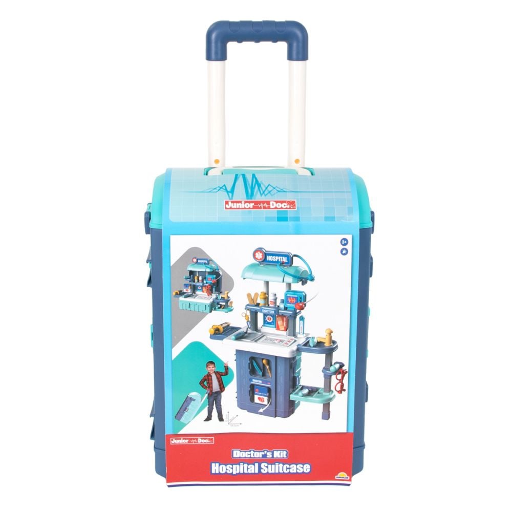 Set de joaca 3 in 1, Junior Doc, Spital mobil