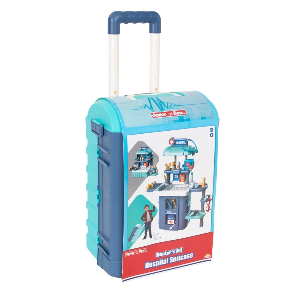 Set de joaca 3 in 1, Junior Doc, Spital mobil