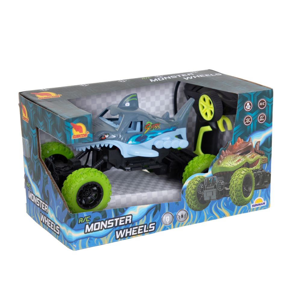 Masina 4x4 cu telecomanda, Suncon, Shark Ultra Rock Crawler, Gri, 1:18