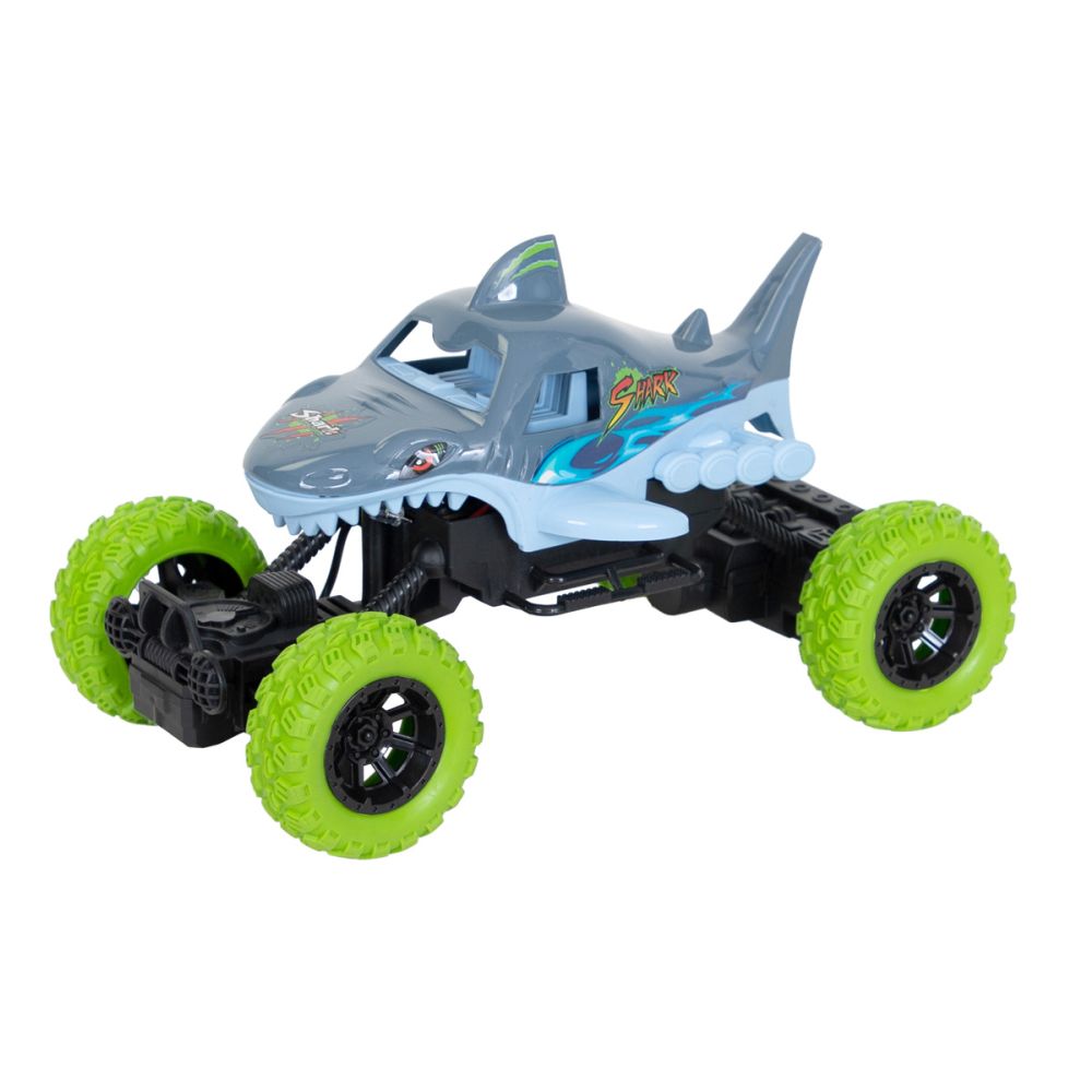 Masina 4x4 cu telecomanda, Suncon, Shark Ultra Rock Crawler, Gri, 1:18