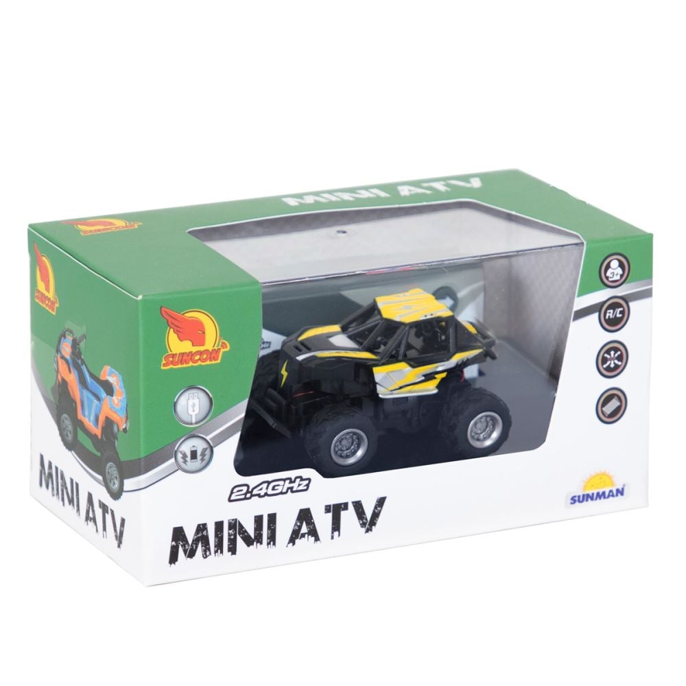 Masina cu telecomanda, Suncon, Gyclone Gala Racer, Galben
