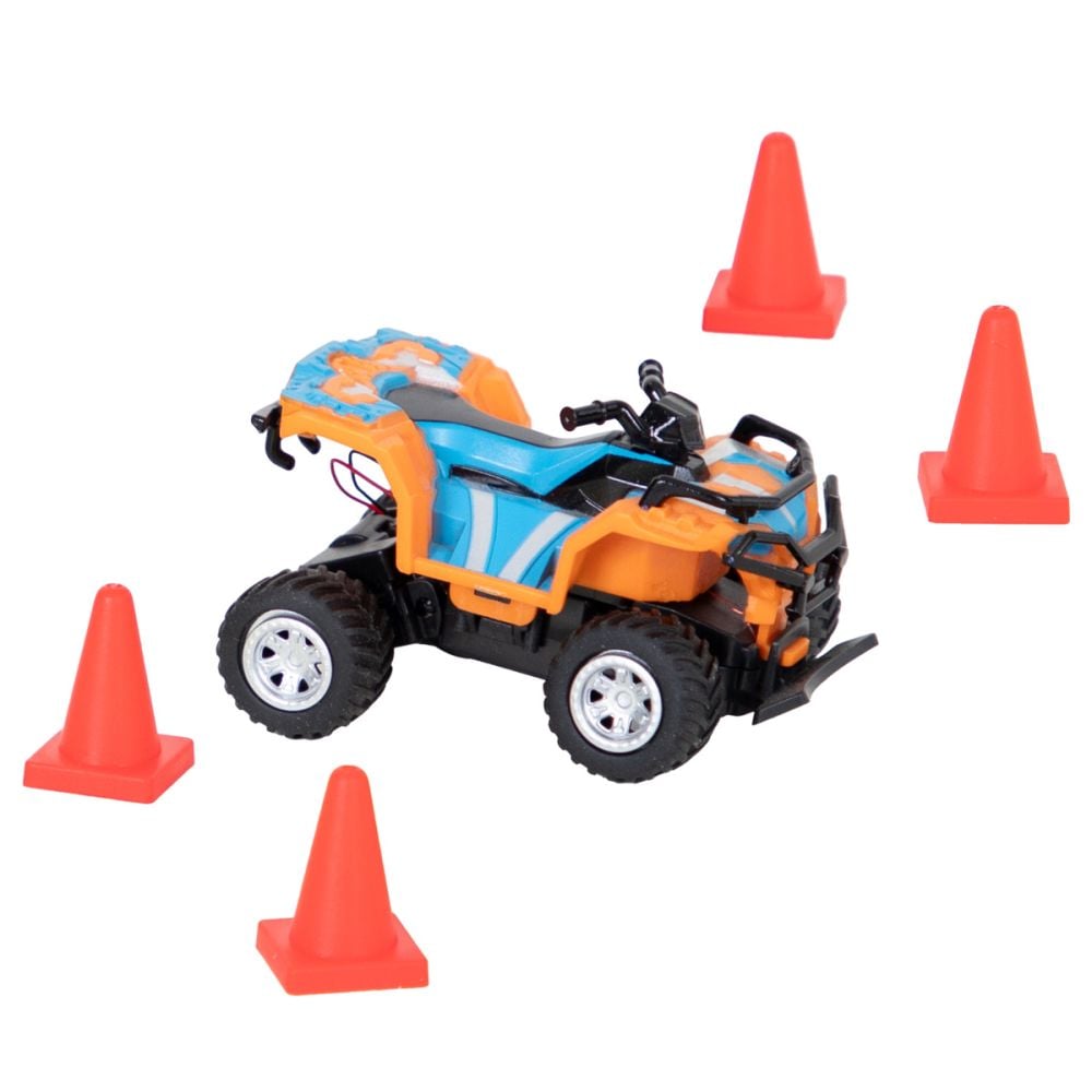 ATV cu telecomanda, Suncon, Gyclone Gala Racer, Portocaliu