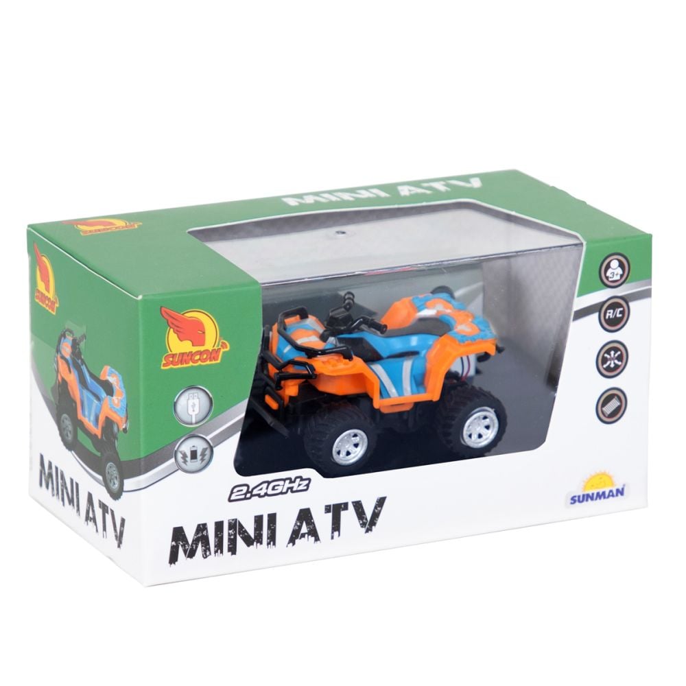 ATV cu telecomanda, Suncon, Gyclone Gala Racer, Portocaliu
