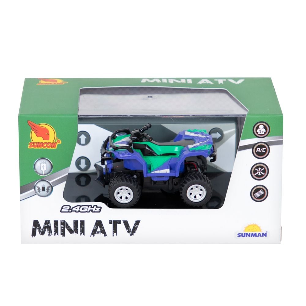 ATV cu telecomanda, Suncon, Gyclone Gala Racer, Albastru
