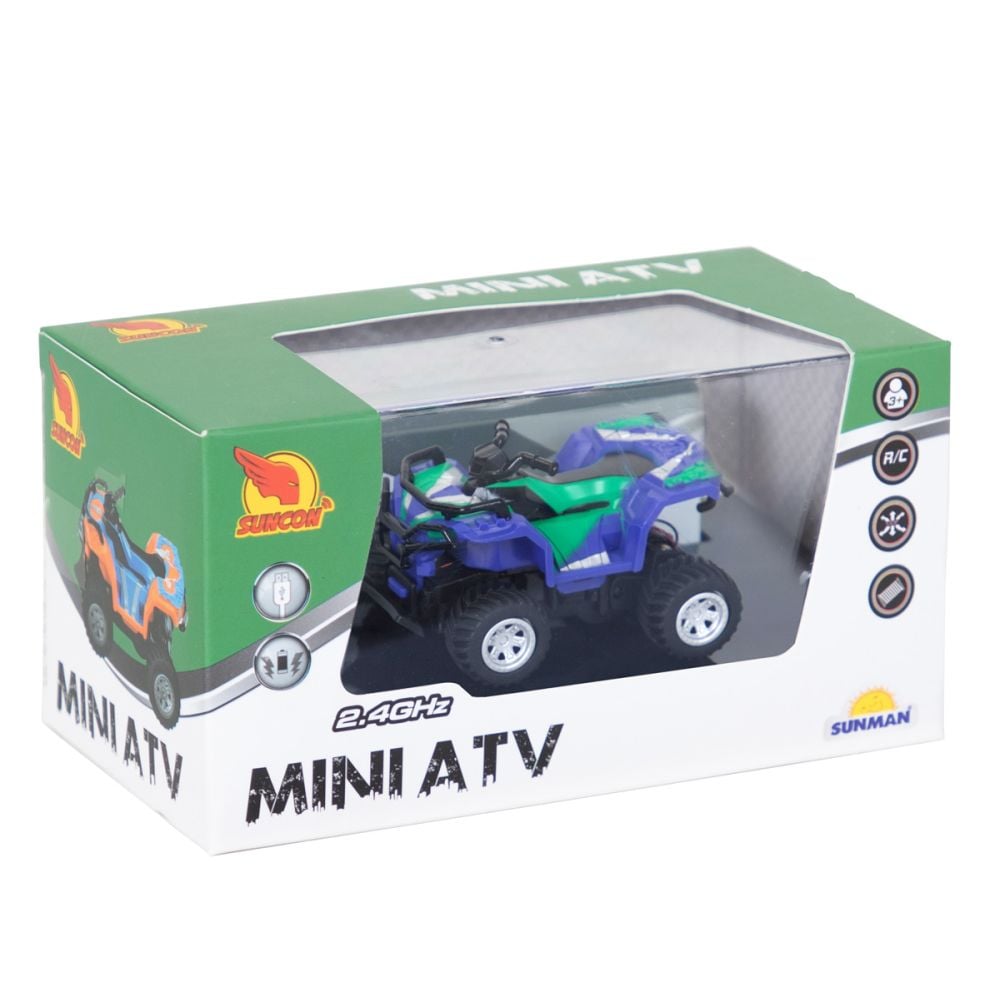 ATV cu telecomanda, Suncon, Gyclone Gala Racer, Albastru