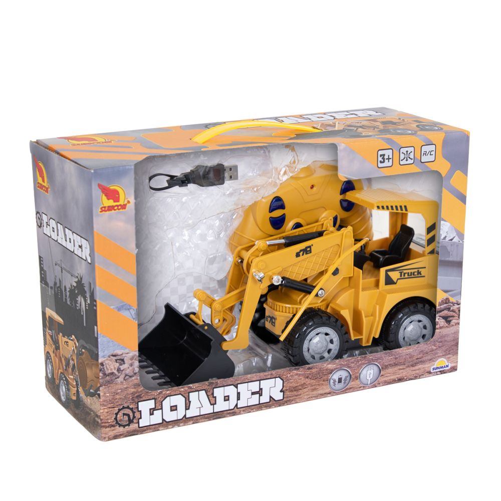 Buldozer cu telecomanda, Suncon, 1:18