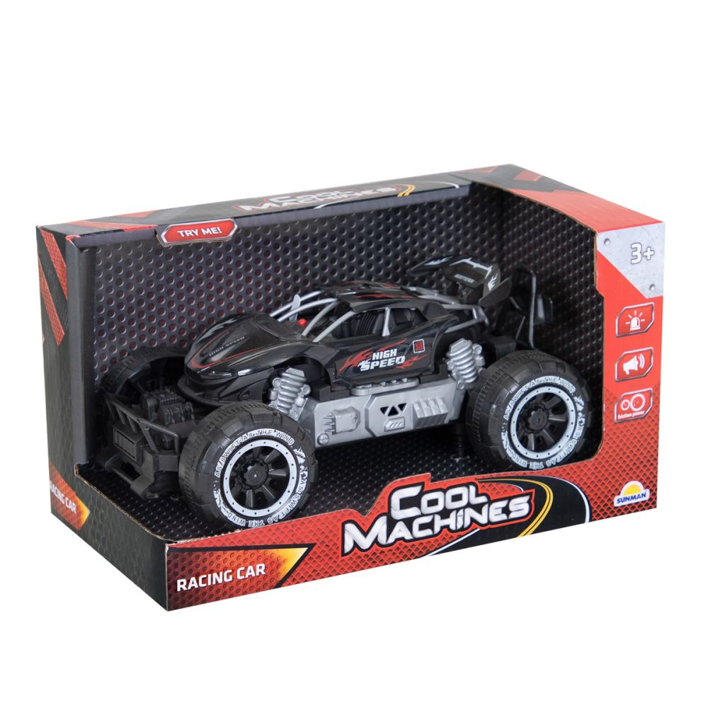 Masina sport de curse, Cool Machines, Negru