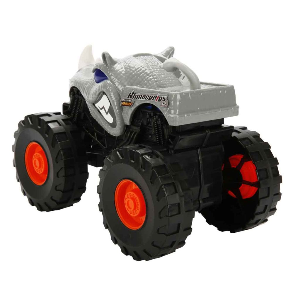 Masina Monster Truck, Cool Machines, Rinocer, Gri