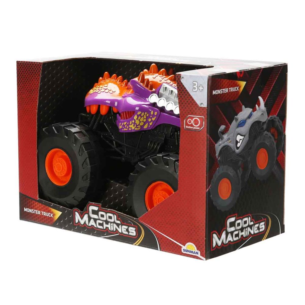 Masina Monster Truck, Cool Machines, Dinozaur, Mov