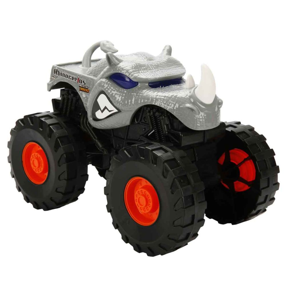 Masina Monster Truck, Cool Machines, Rinocer, Gri
