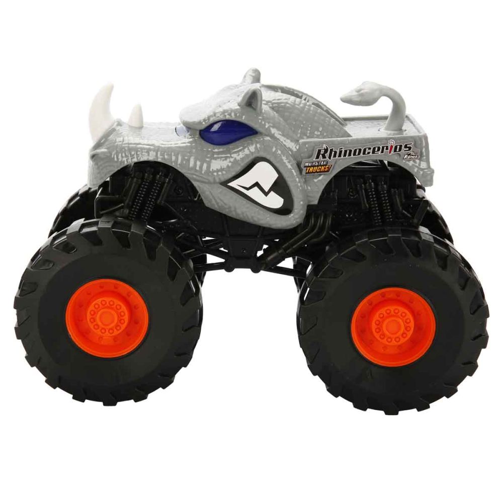 Masina Monster Truck, Cool Machines, Rinocer, Gri