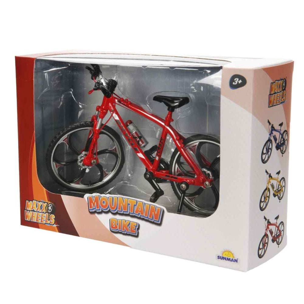 Bicicleta din metal, Maxx Wheels, Mountain Bike, 1:10