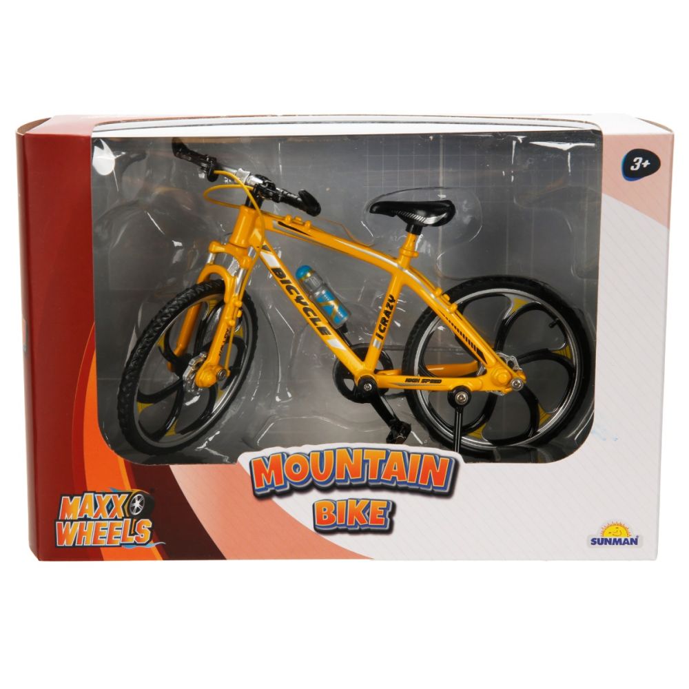 Bicicleta din metal, Maxx Wheels, Mountain Bike, 1:10