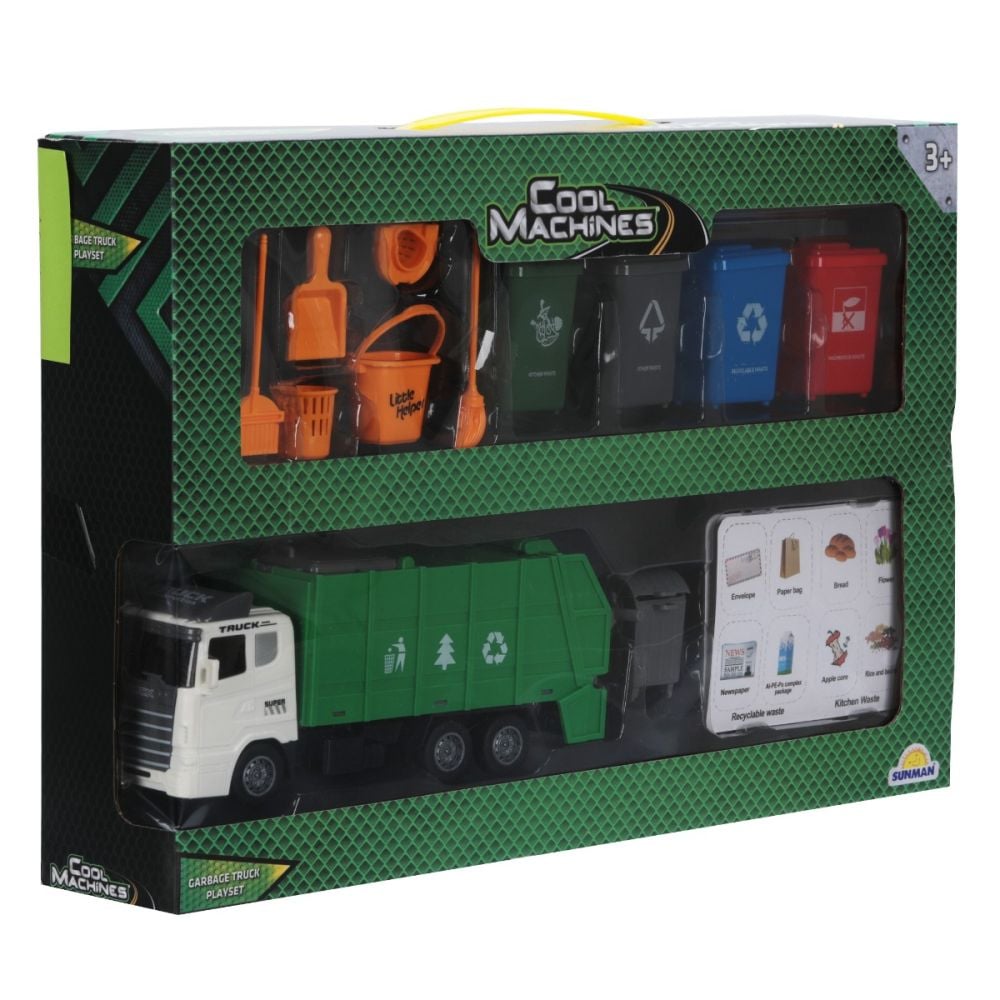Set de joaca, Cool Machines, Camion de reciclare