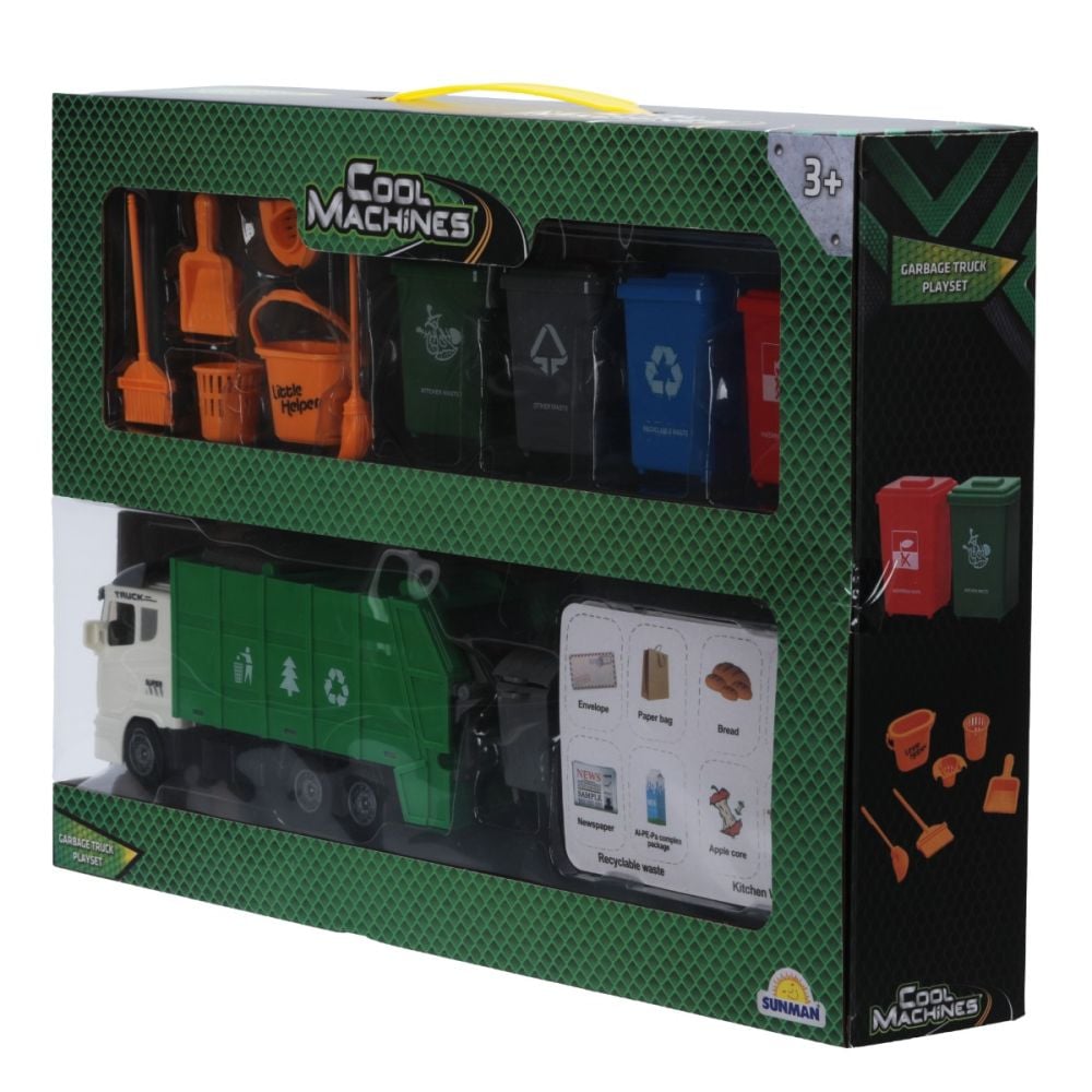 Set de joaca, Cool Machines, Camion de reciclare
