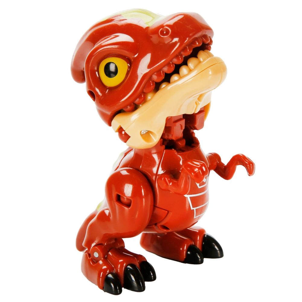 Dinozaur transformabil 2 in 1, Crazoo, Parasaurolophus