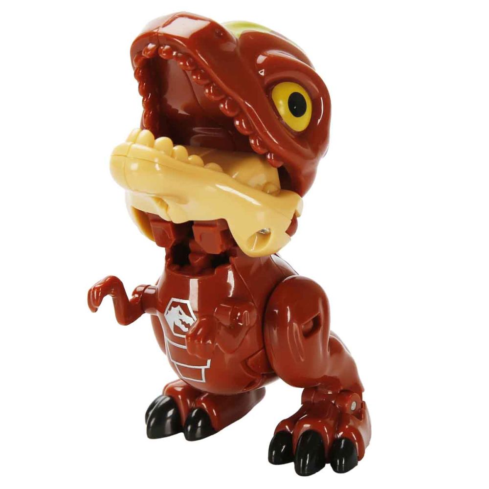 Dinozaur transformabil 2 in 1, Crazoo, Parasaurolophus