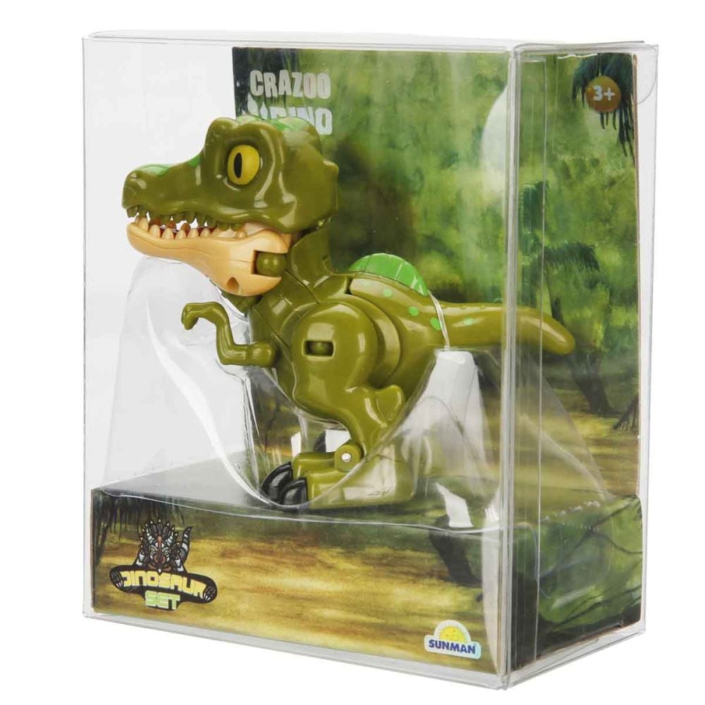 Dinozaur transformabil 2 in 1, Crazoo, Spinosaurus