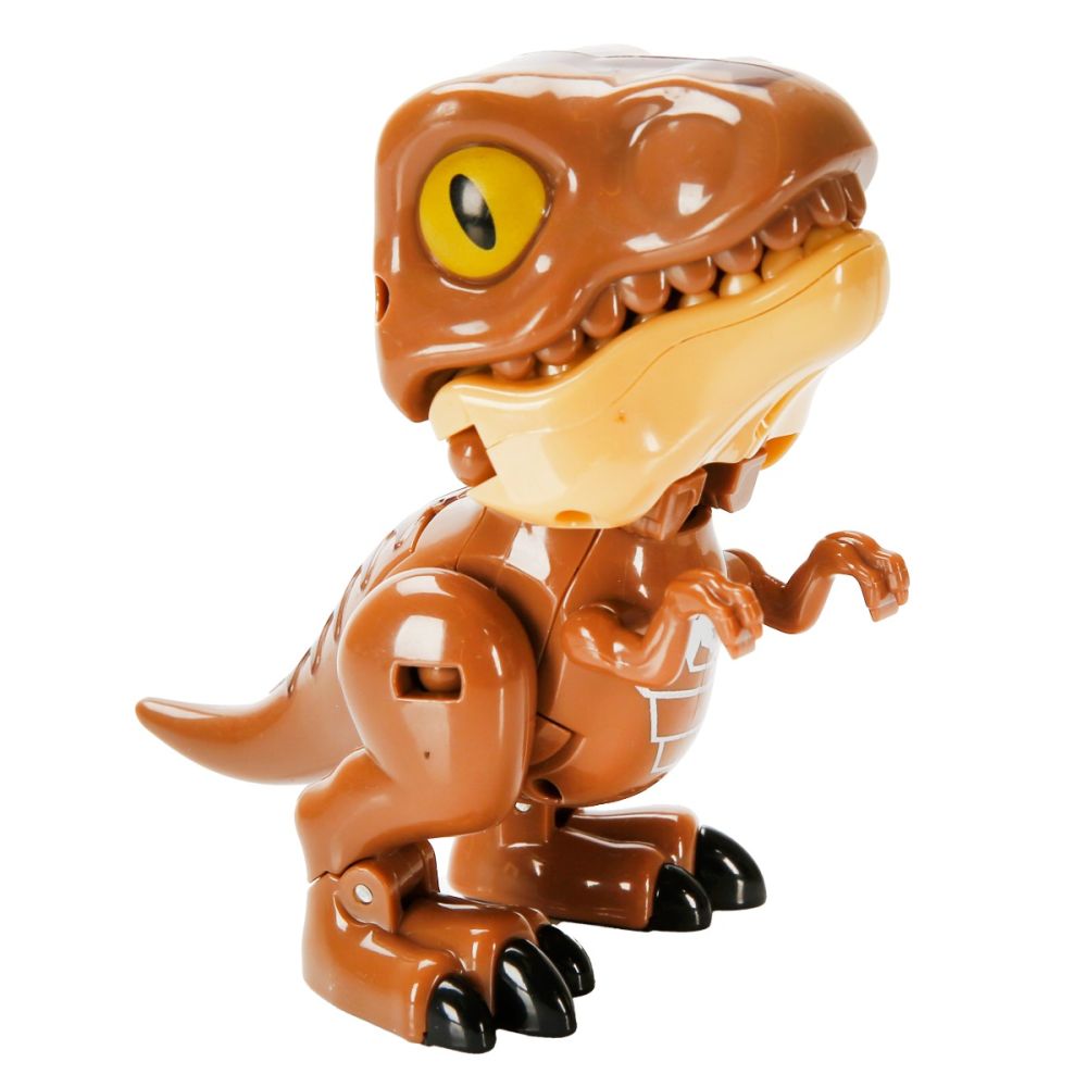 Dinozaur transformabil 2 in 1, Crazoo, Tyranannosaurus Rex