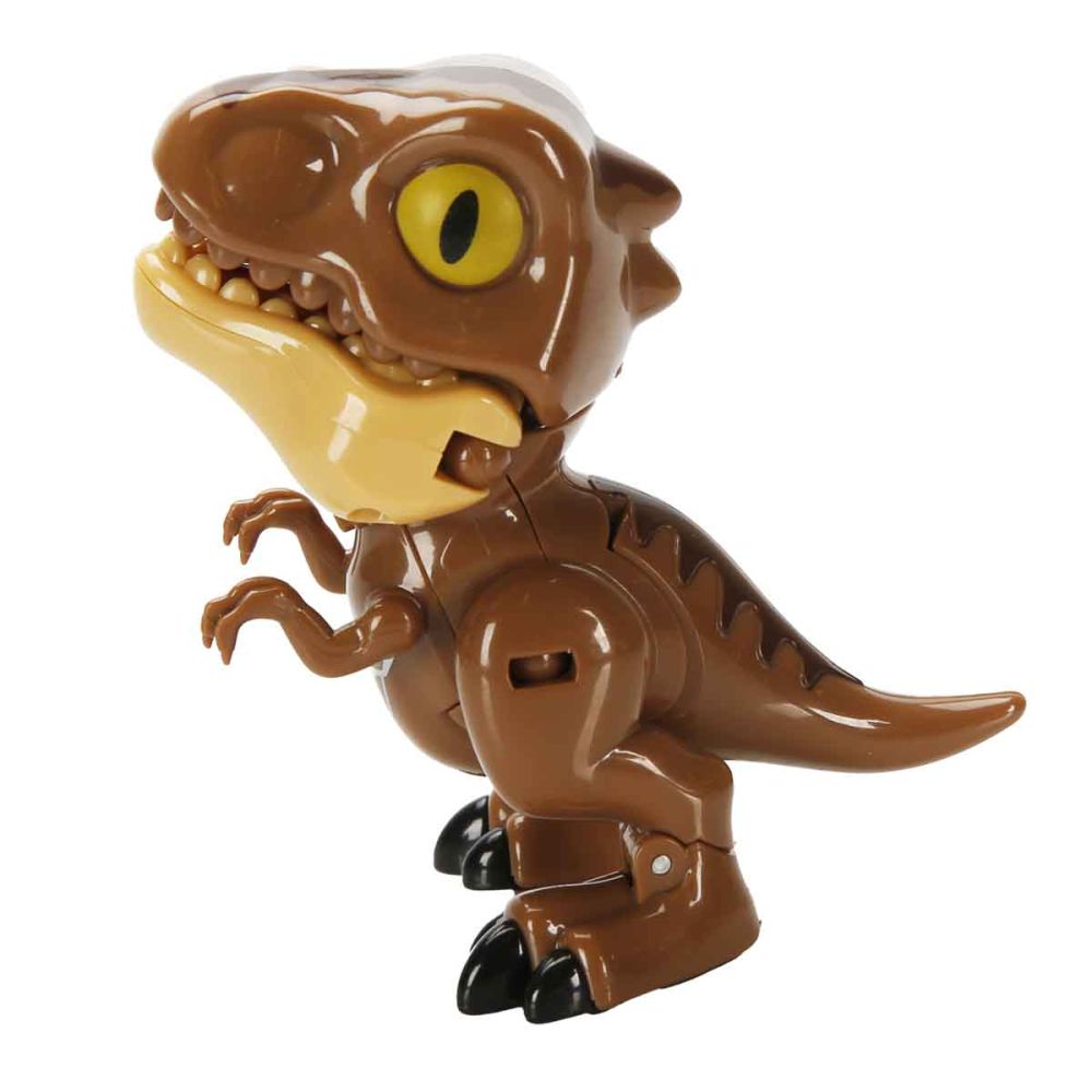 Dinozaur transformabil 2 in 1, Crazoo, Tyranannosaurus Rex