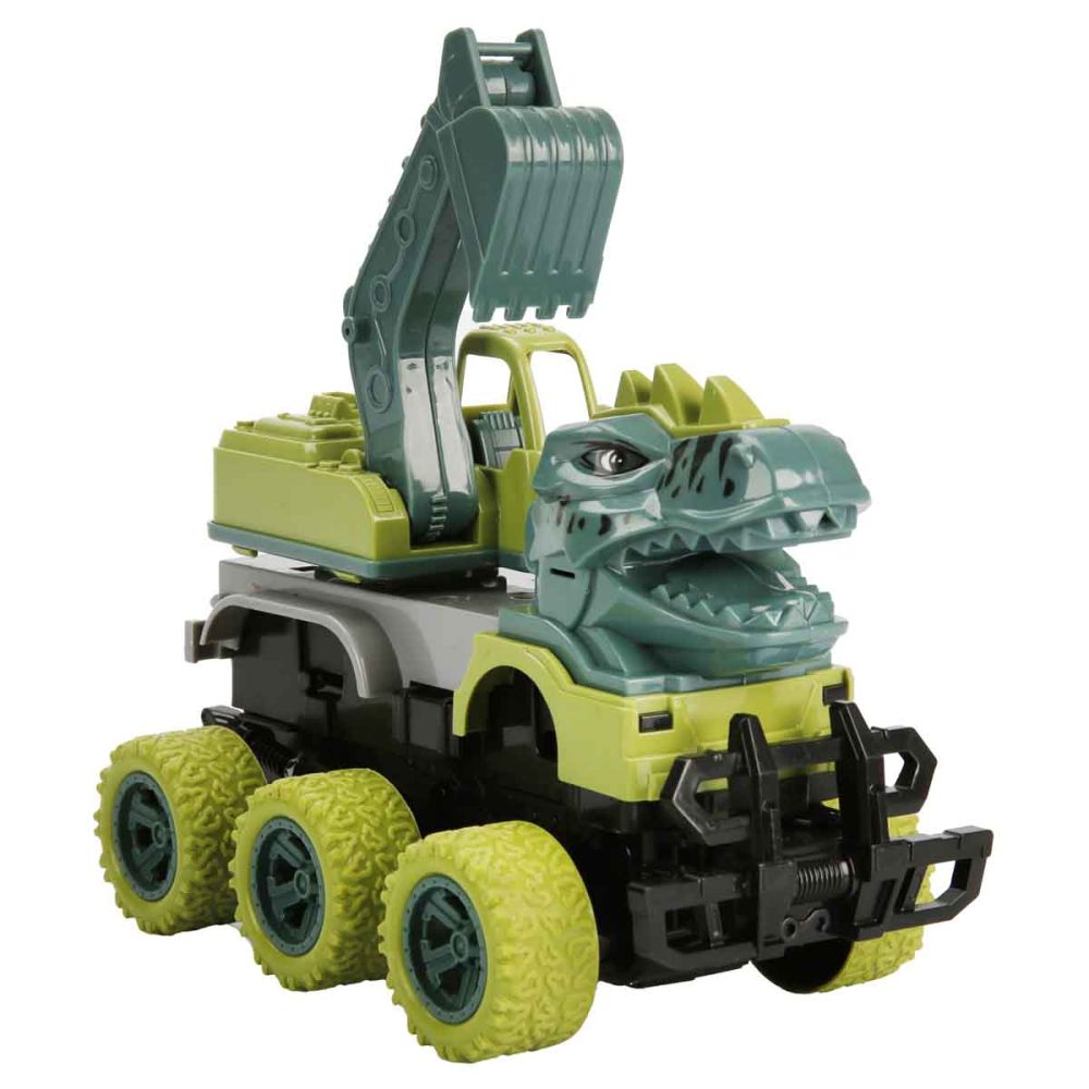 Vehicul dinozaur, Crazoo, Dino Carrier, 17 cm