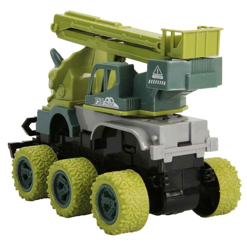 Vehicul dinozaur, Crazoo, Dino Carrier, 17 cm