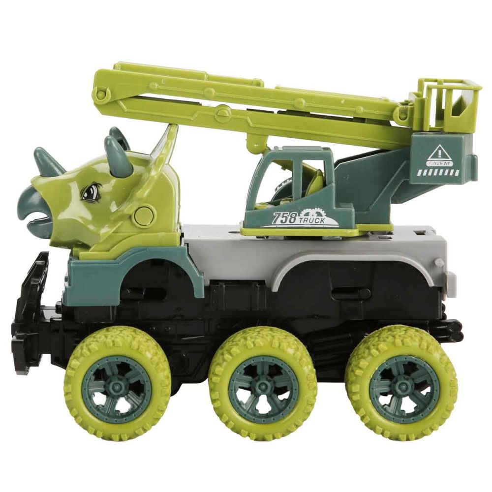 Vehicul dinozaur, Crazoo, Dino Carrier, 17 cm