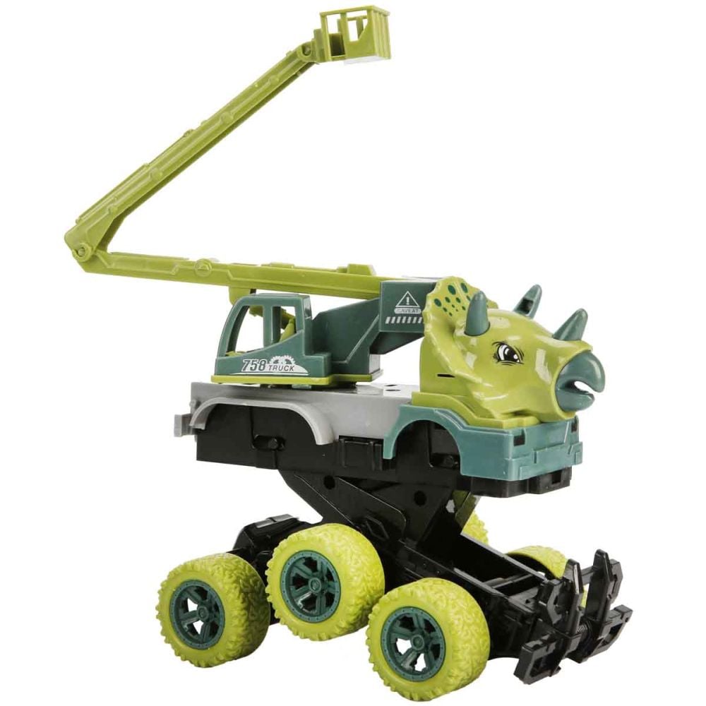 Vehicul dinozaur, Crazoo, Dino Carrier, 17 cm