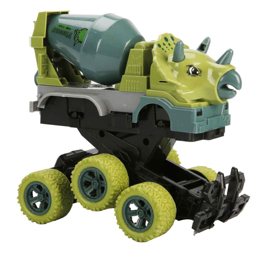 Vehicul dinozaur, Crazoo, Dino Carrier, 17 cm