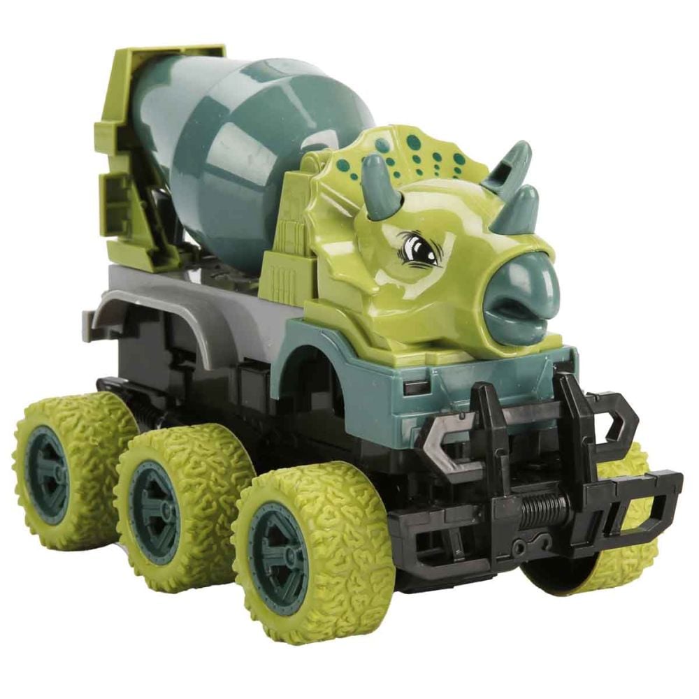 Vehicul dinozaur, Crazoo, Dino Carrier, 17 cm