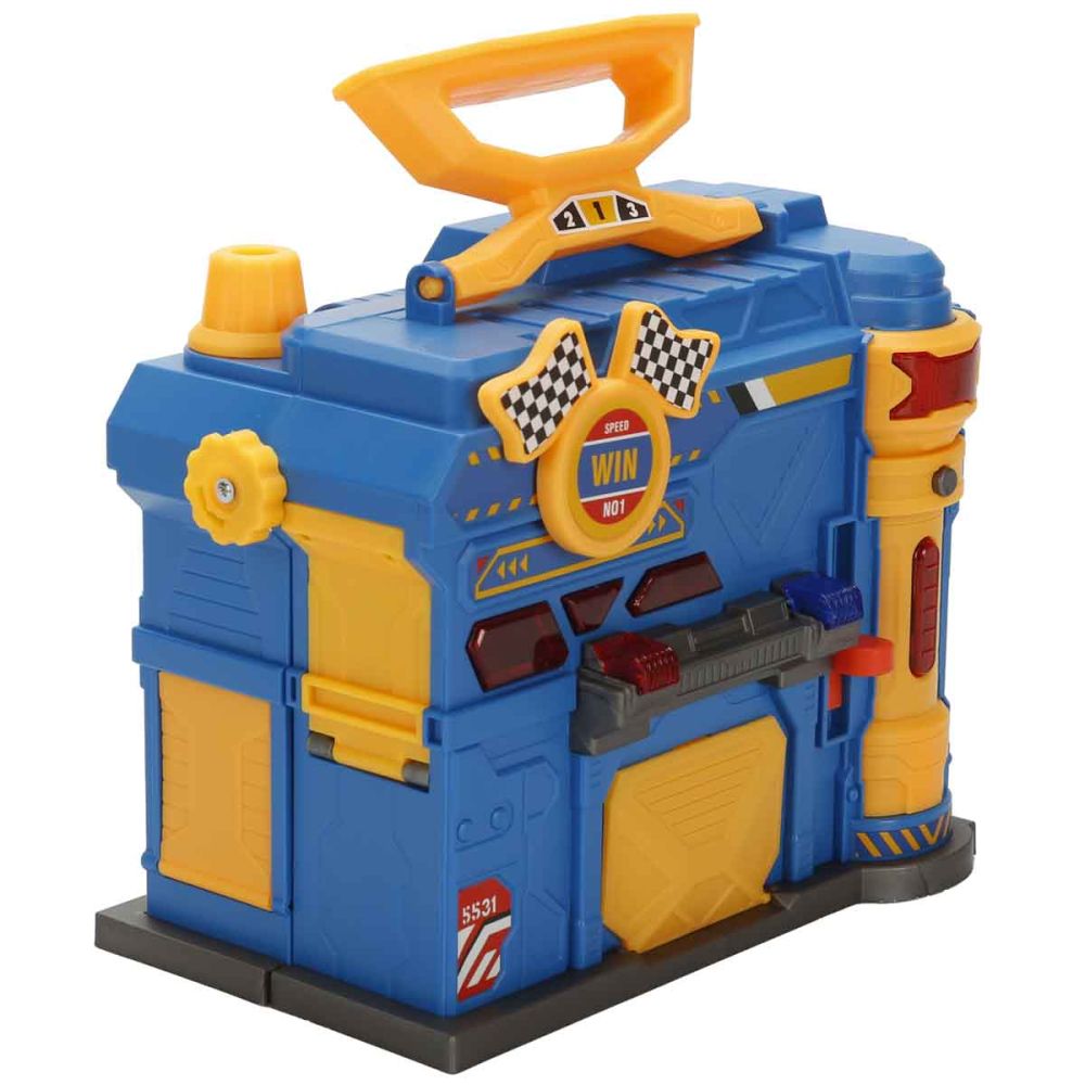 Set de joaca cu vehicule, Maxx Wheels, Garage
