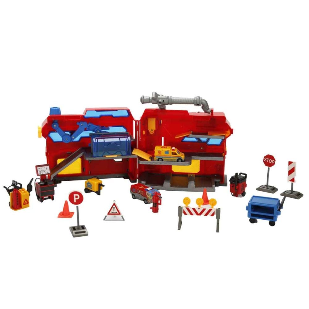 Set de joaca cu vehicule, Maxx Wheels, Garage