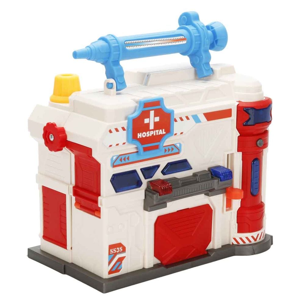 Set de joaca cu vehicule, Maxx Wheels, Garage