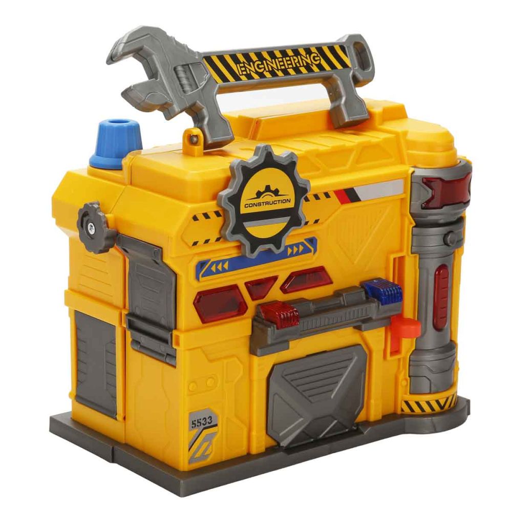 Set de joaca cu vehicule, Maxx Wheels, Garage