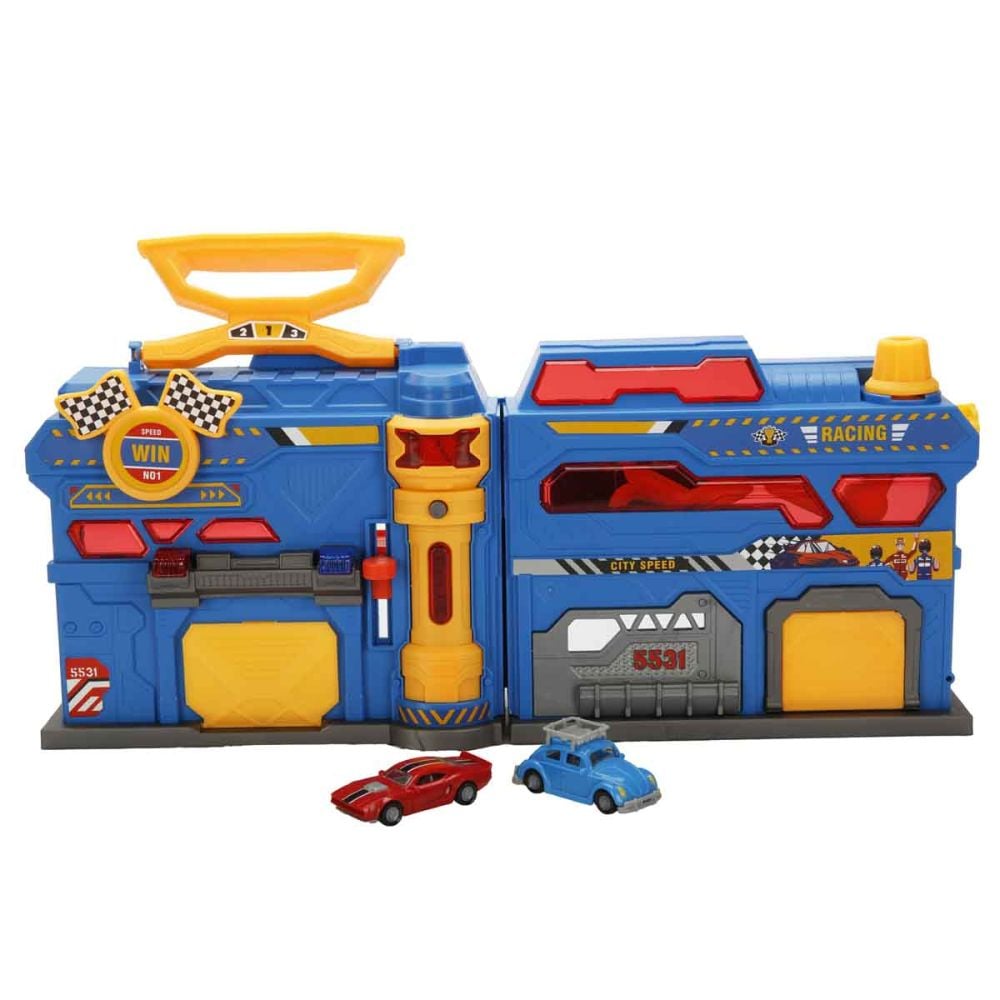 Set de joaca cu vehicule, Maxx Wheels, Garage