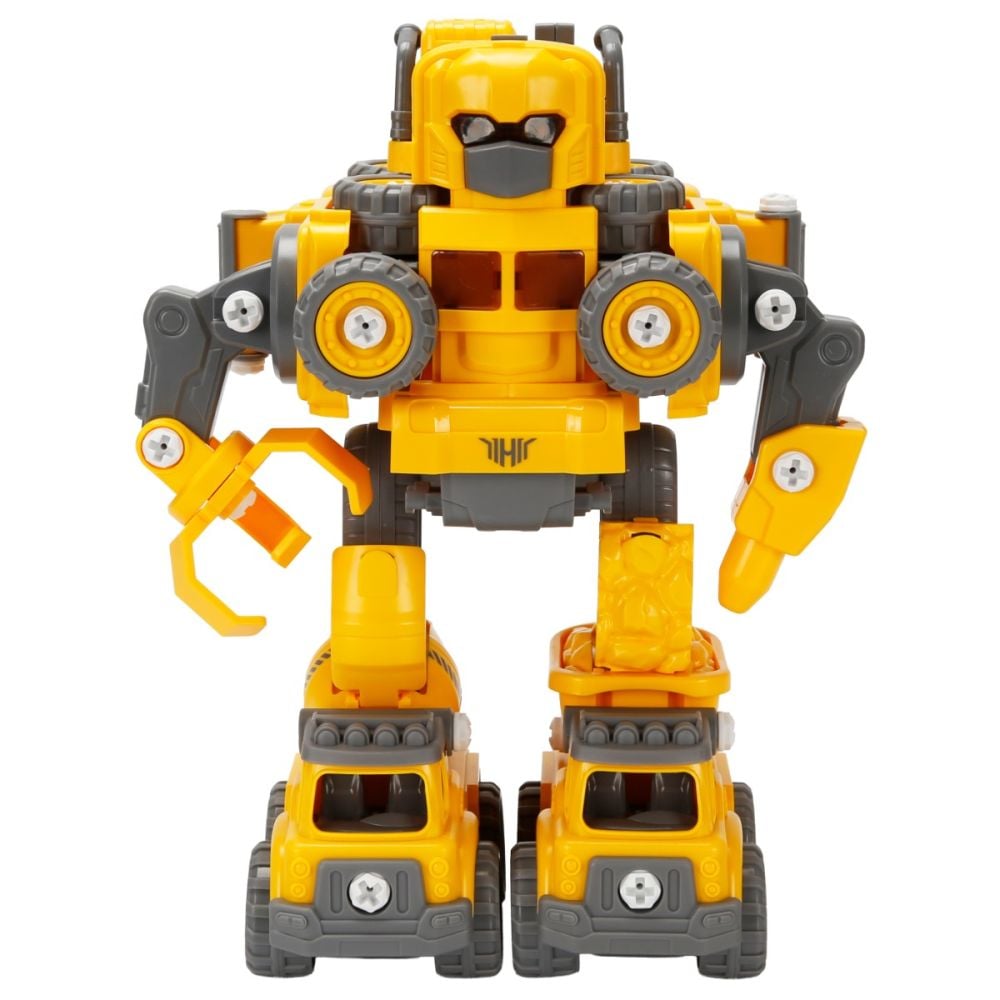 Robot transformabil 5in1, Zapp Toys, Autobots, Galben