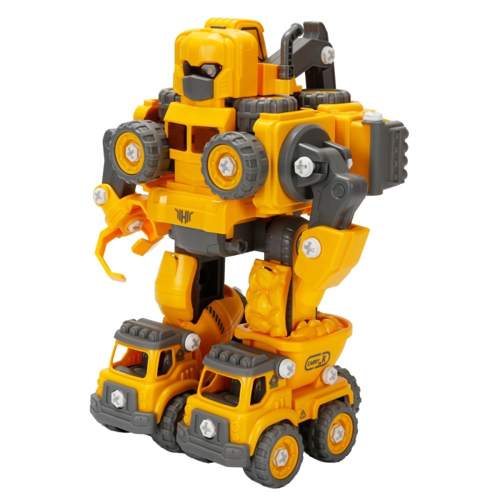 Robot transformabil 5in1, Zapp Toys, Autobots, Galben