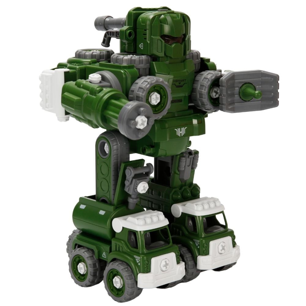 Robot transformabil 5in1, Zapp Toys, Autobots, Verde