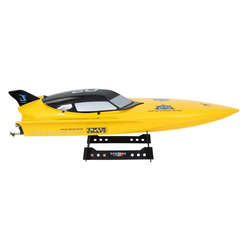 Barca cu telecomanda, Cruel High Speed, 74 cm, Galben